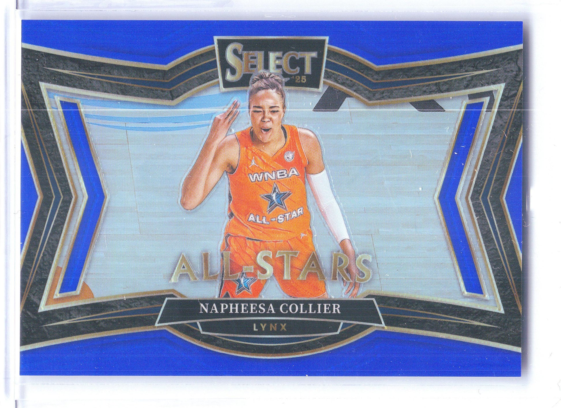 2025 Panini Select WNBA #11 Napheesa Collier All-Stars Blue #/49 Minnesota Lynx SN