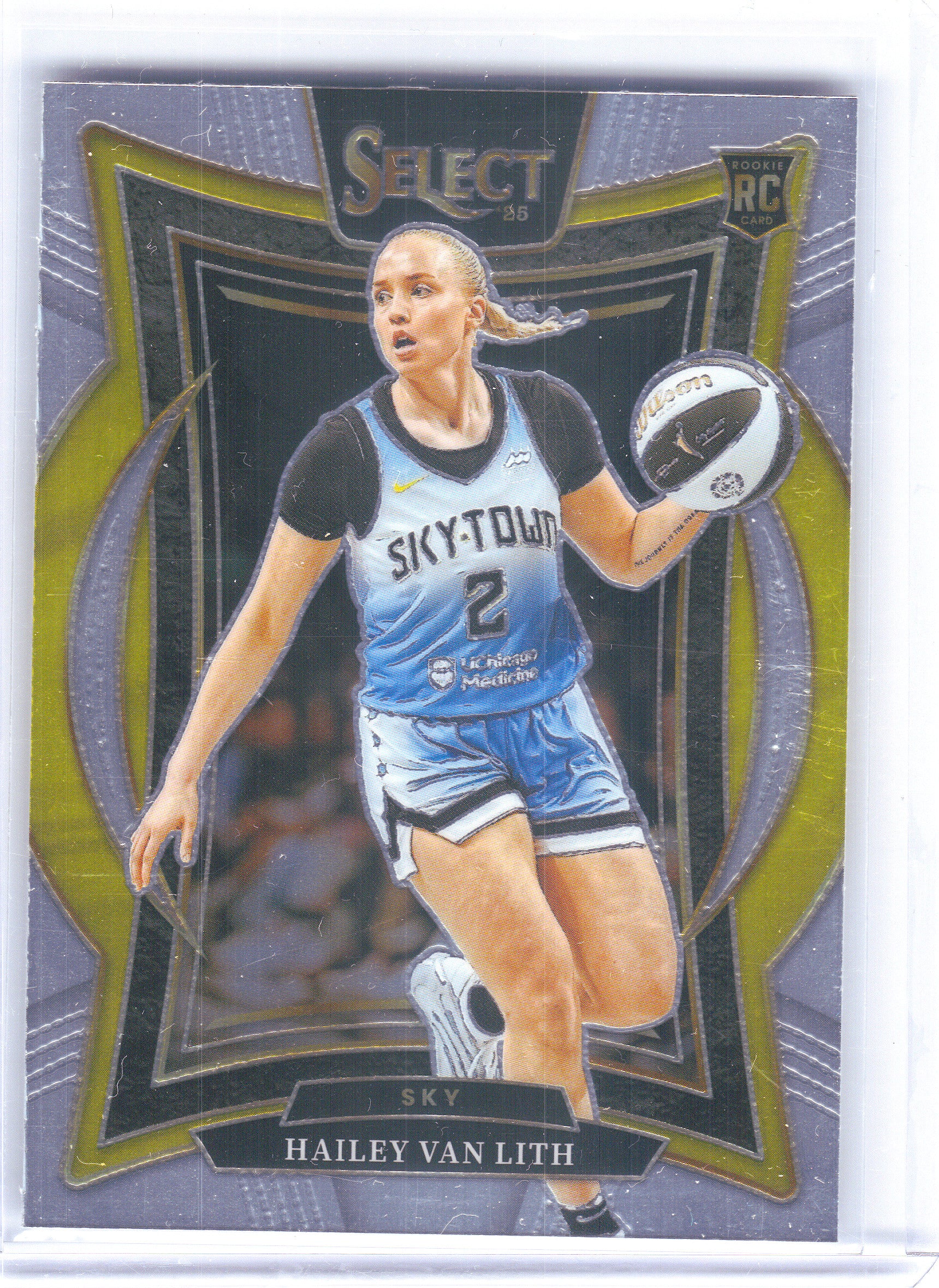 2025 Panini Select WNBA #30 Hailey Van Lith Chicago Sky Rookie