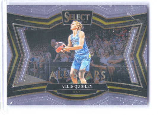 2025 Panini Select WNBA #15 Allie Quigley All-Stars Chicago Sky