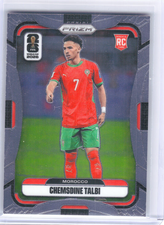 2026 Panini Prizm FIFA World Cup #298 Chemsdine Talbi Morocco