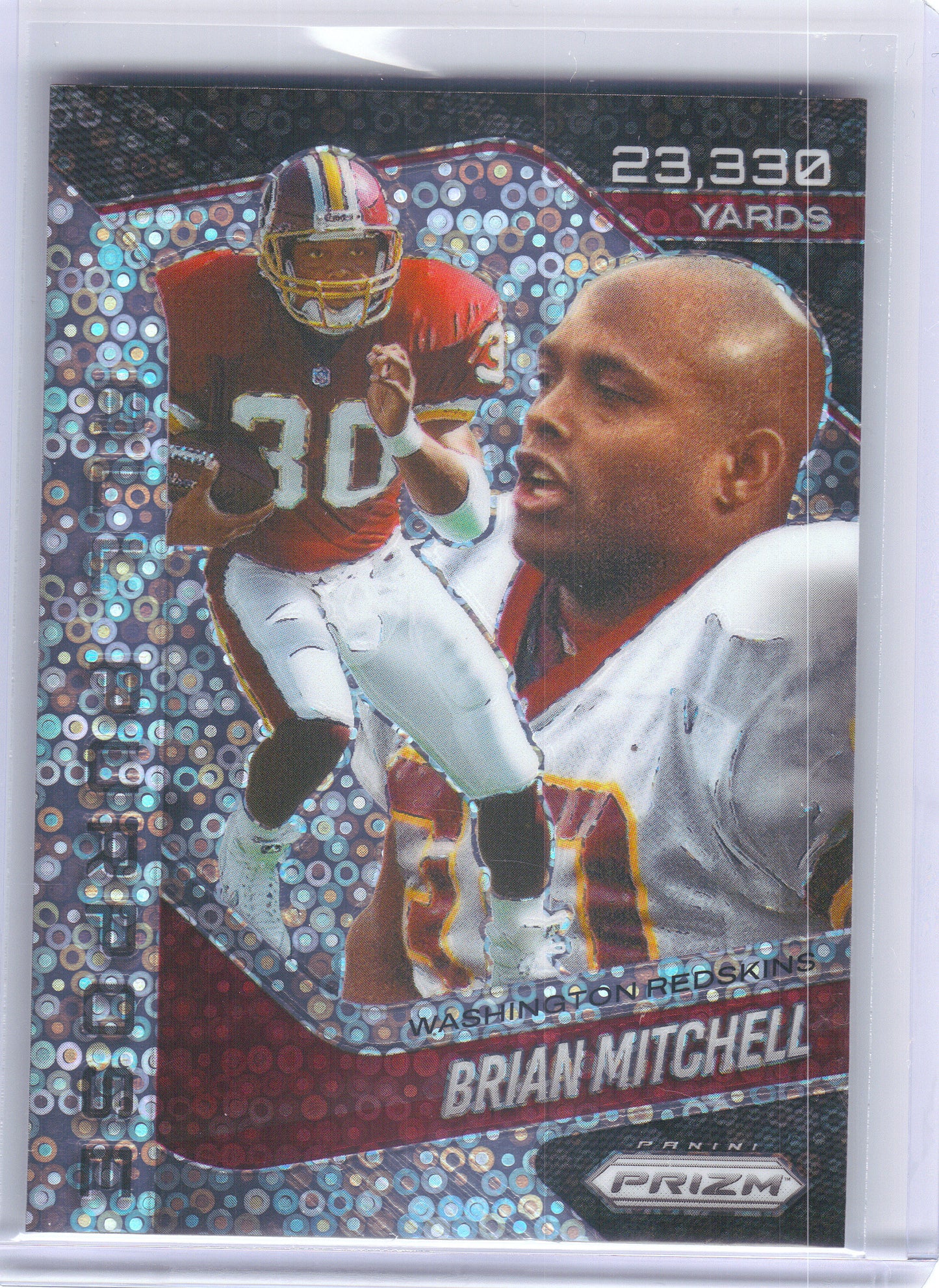2025 Panini Prizm #12 Brian Mitchell All Purpose Prizms No Huddle Washington Redskins