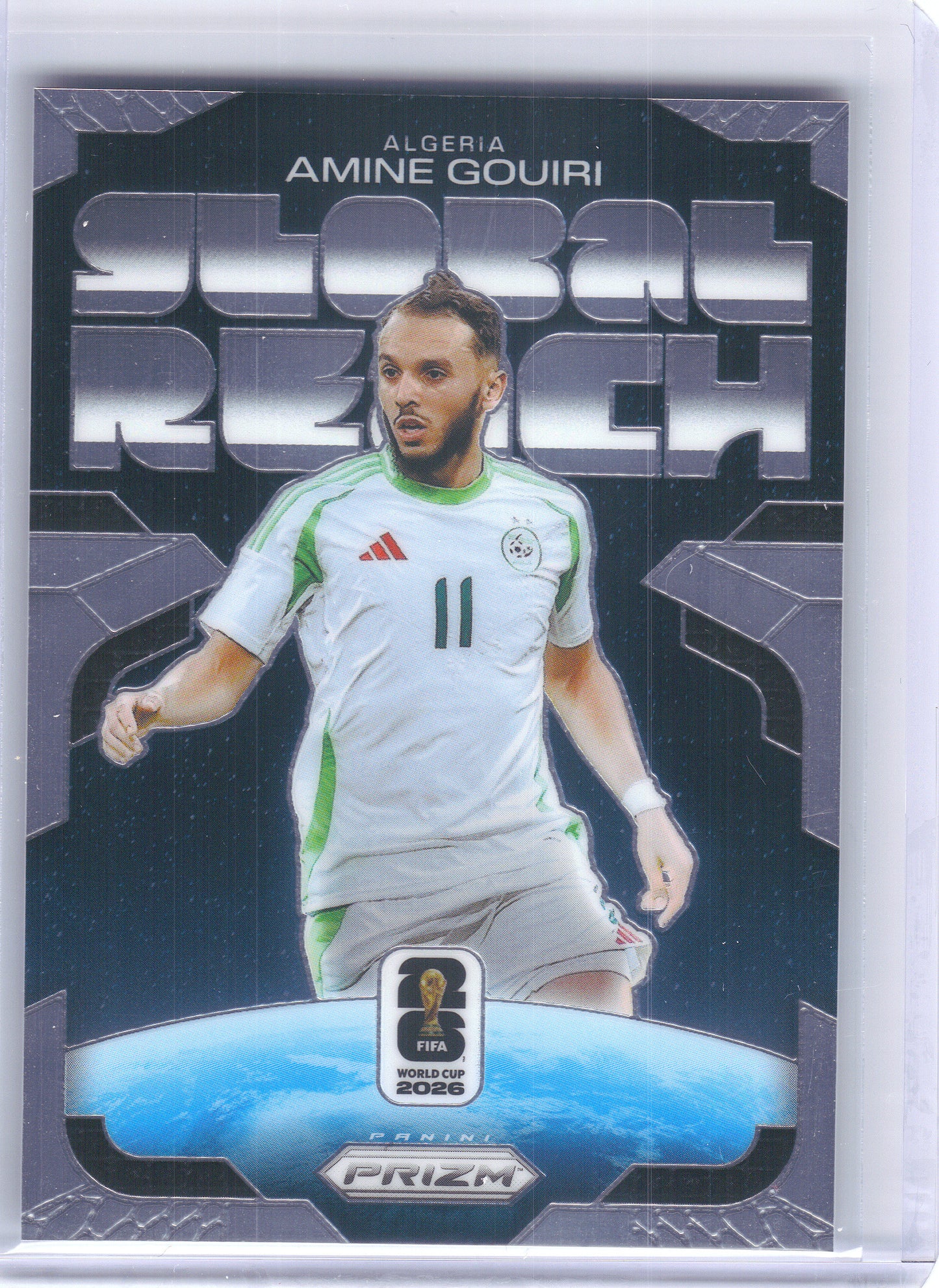 2026 Panini Prizm FIFA World Cup #4 Amine Gouiri Global Reach Algeria