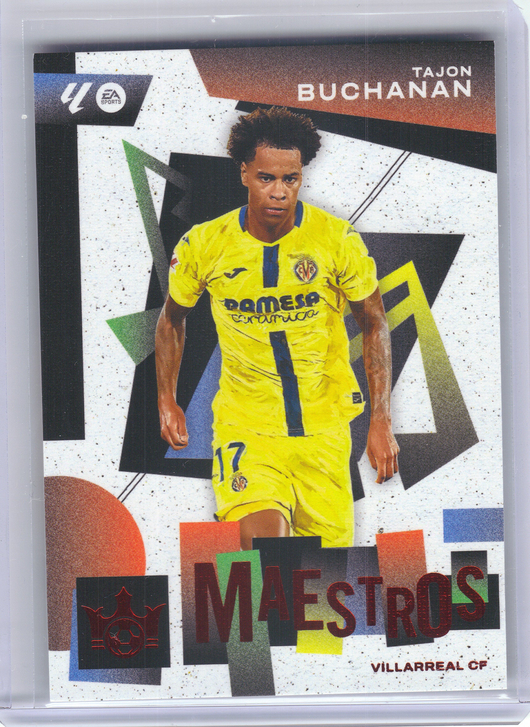 2025-26 Panini Pitch Kings #3 Tajon Buchanan #'d/199 Villarreal CF SN