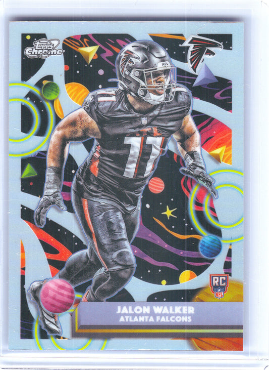 2025 Topps Chrome Cosmic #7 Lamar Jackson Refractor Baltimore Ravens