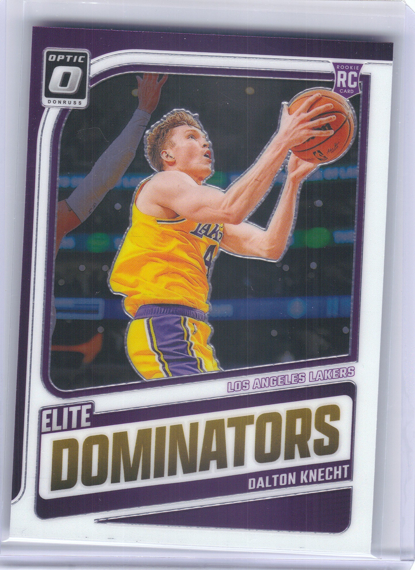 2024-25 Donruss Optic #15 Dalton Knecht Elite Dominators Los Angeles Lakers