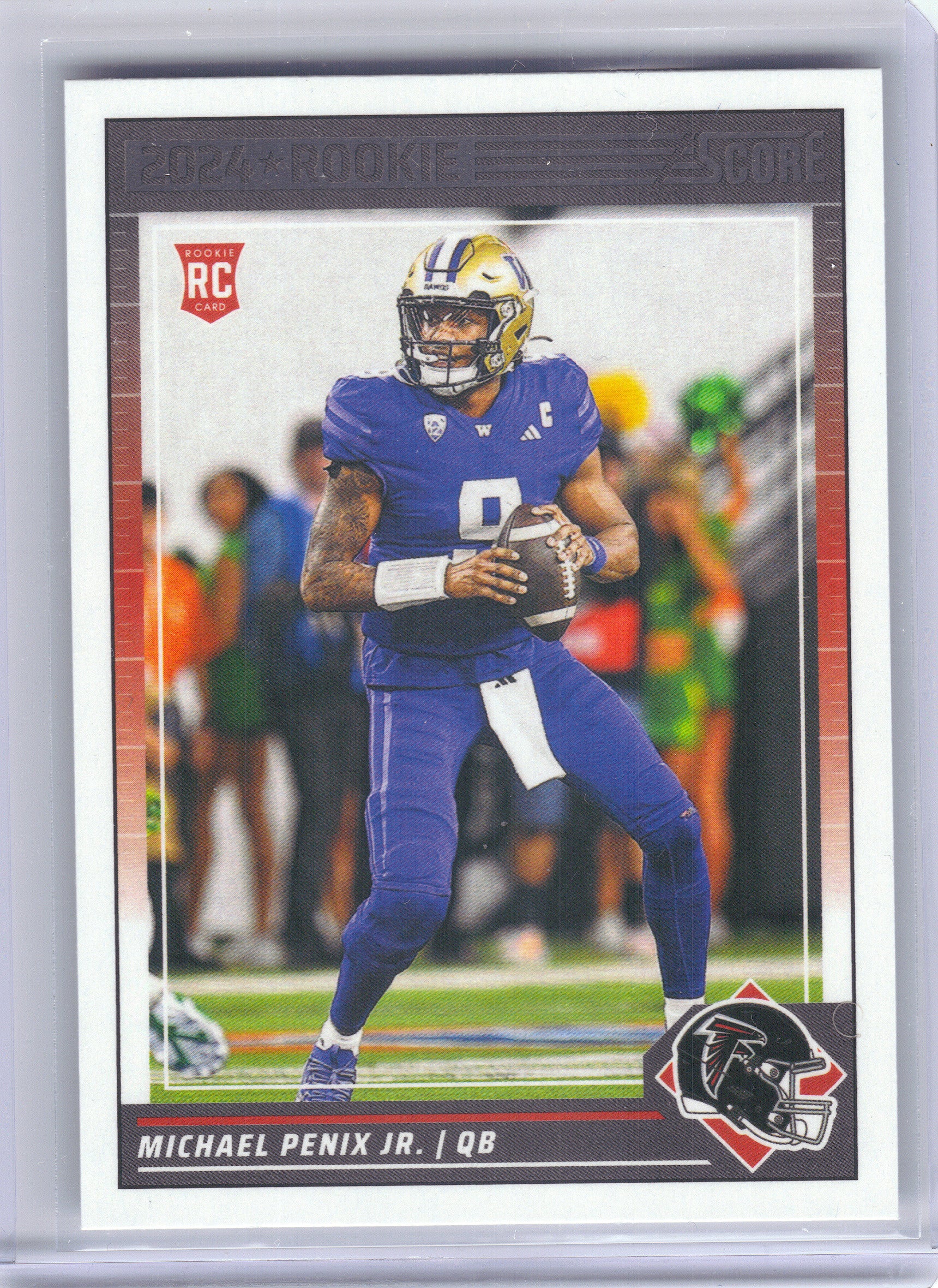 2024 Score #323 Michael Penix Jr. Atlanta Falcons Rookie