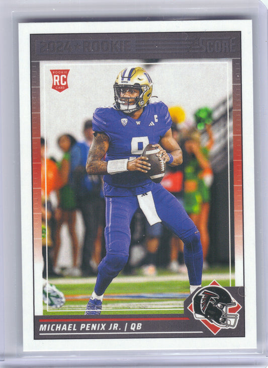 2024 Score #323 Michael Penix Jr. Atlanta Falcons Rookie