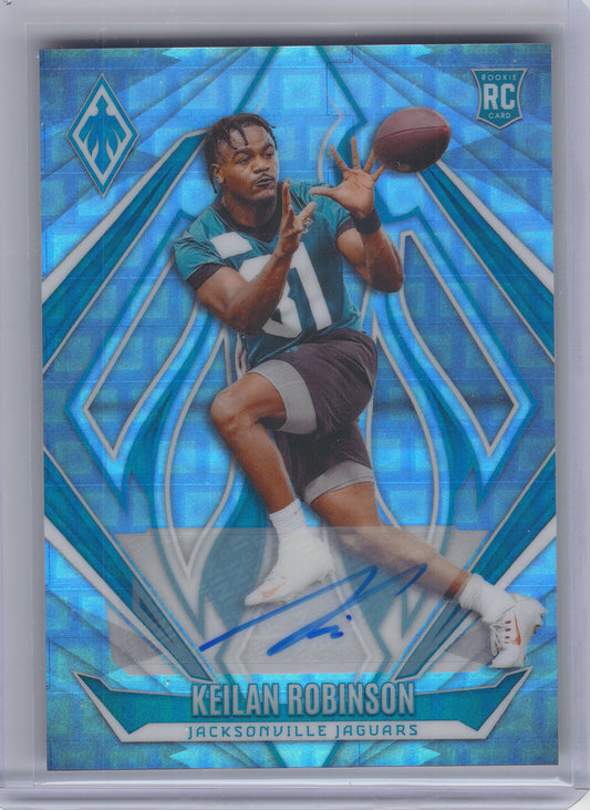 2024 Panini Phoenix #212 Keilan Robinson Pandora Jacksonville Jaguars SN, Rookie, Auto