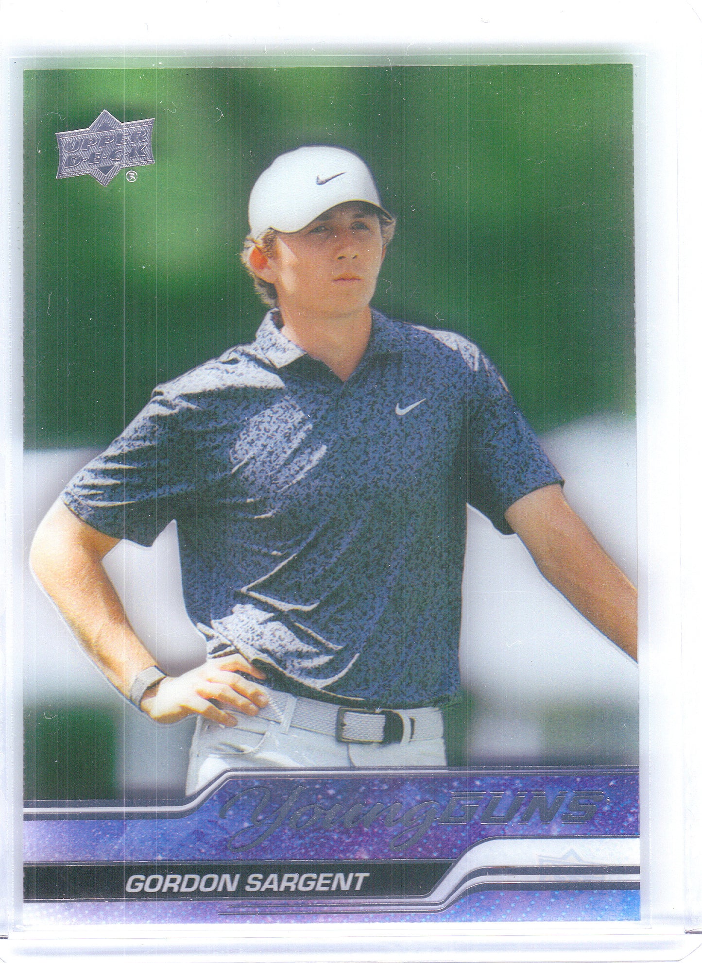 2024 Upper Deck Goodwin Champions #YG-42 Gordon Sargent Young Guns Clear Cut
