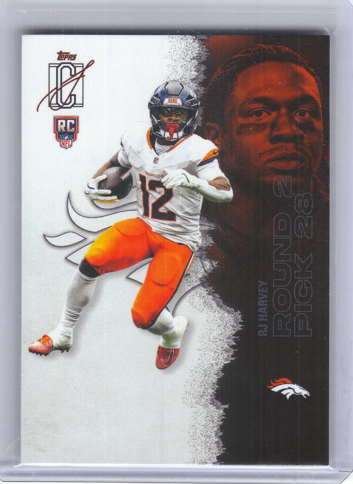 2025 Topps Signature Class #127 RJ Harvey Denver Broncos Rookie