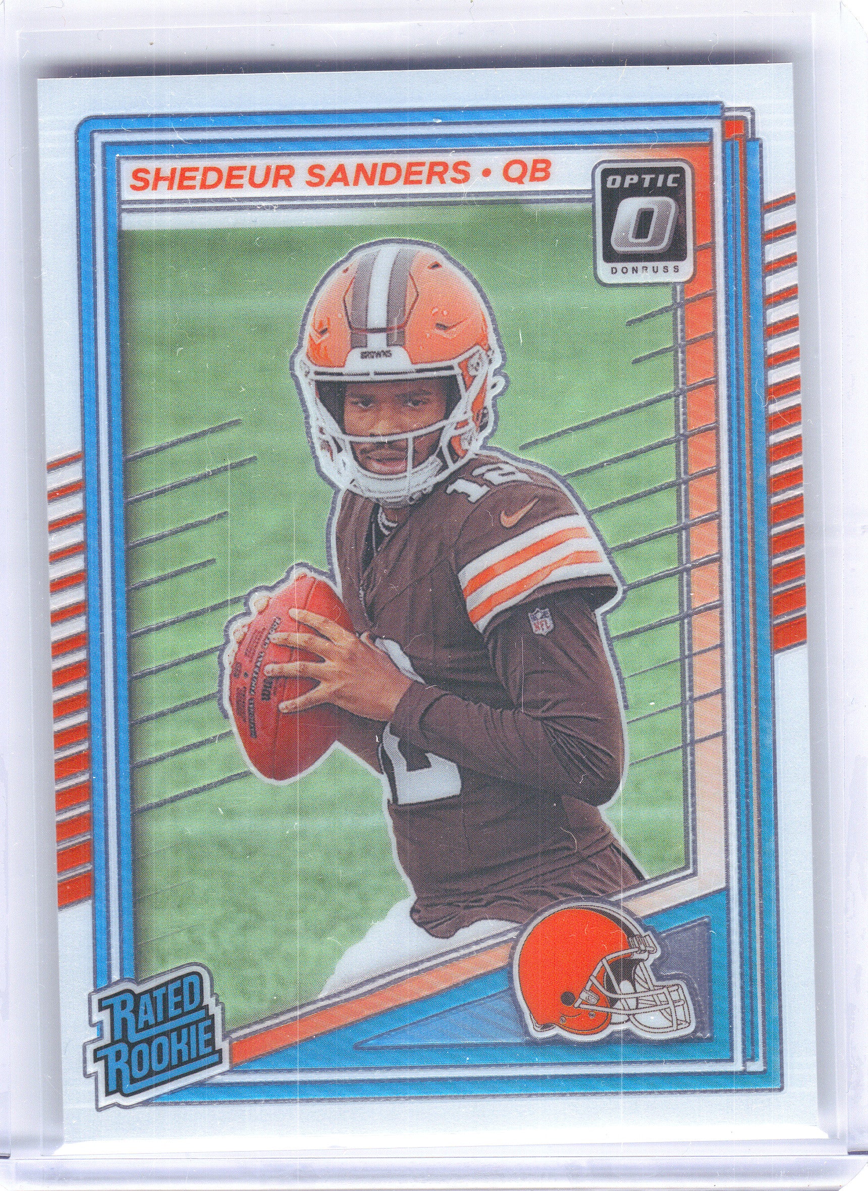 2025 Donruss Optic #203 Shedeur Sanders Cleveland Browns Rookie