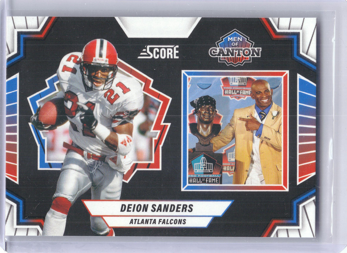 2025 Score #7 Deion Sanders Men of Canton Atlanta Falcons