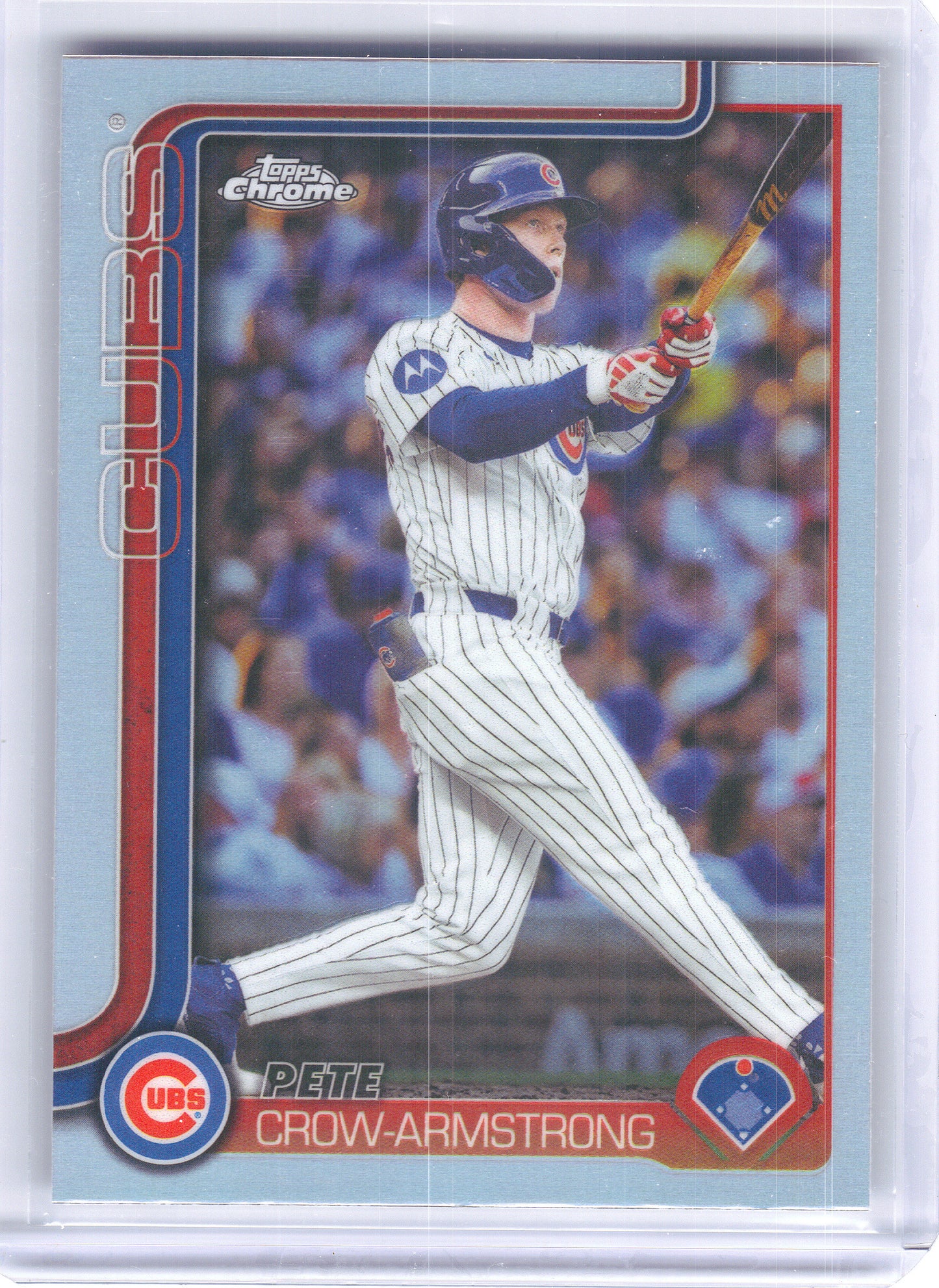 2025 Topps Chrome Update #USC76 Pete Crow-Armstrong Refractors Chicago Cubs