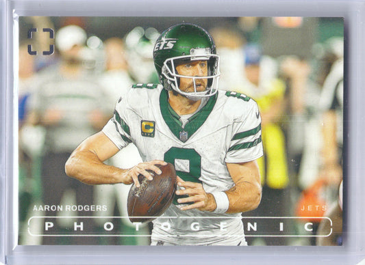 2024 Panini Photogenic #60 Aaron Rodgers New York Jets