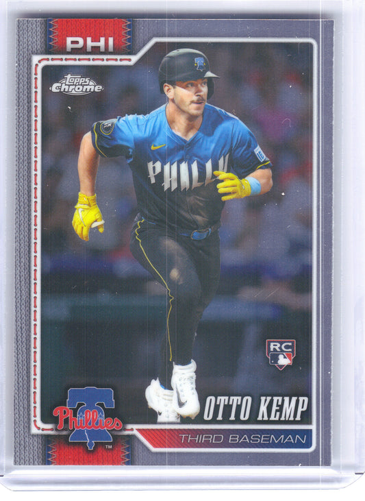 2026 Topps #187 Otto Kemp Philadelphia Phillies Rookie