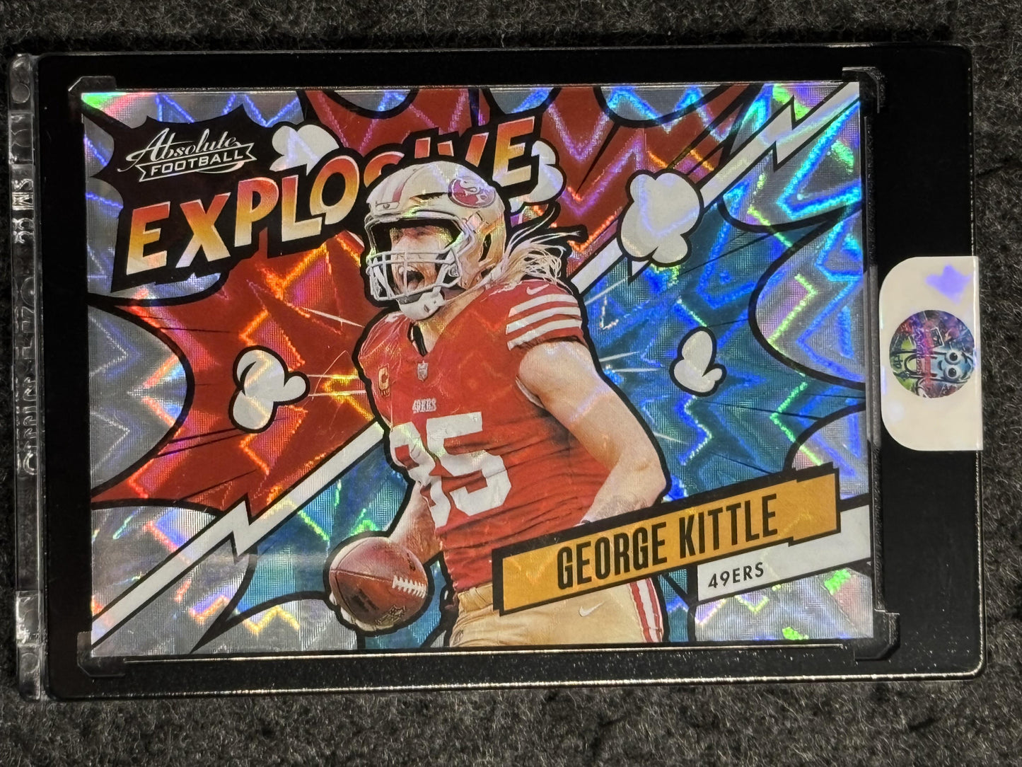 2024 Panini Absolute #EX-GKE George Kittle Explosive SSP San Francisco 49ers