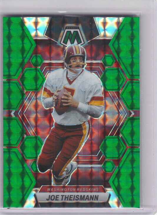 2023 Panini Mosaic #250 Joe Theismann Green Mosaic Washington Redskins