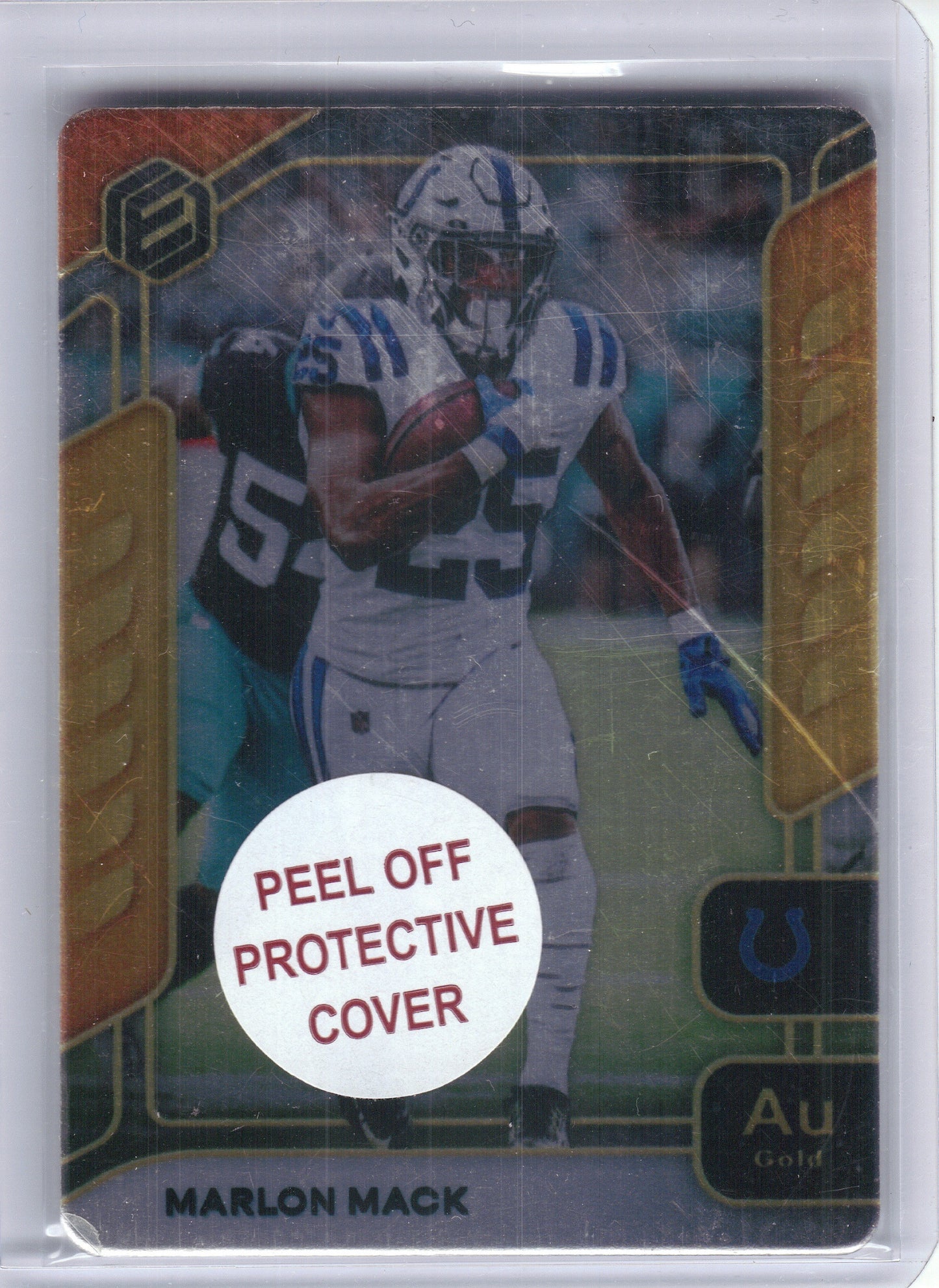 2020 Panini Elements #28 Marlon Mack #/79 Indianapolis Colts SN
