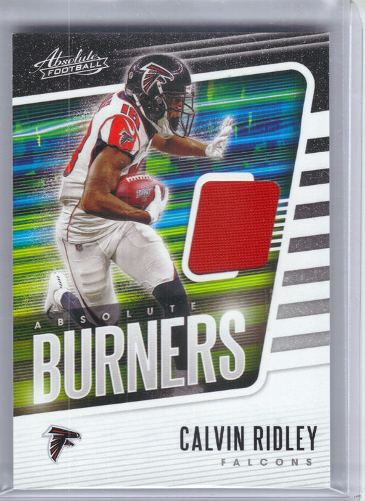 2020 Panini Absolute #15 Calvin Ridley Absolute Burners Atlanta Falcons Memorabilia