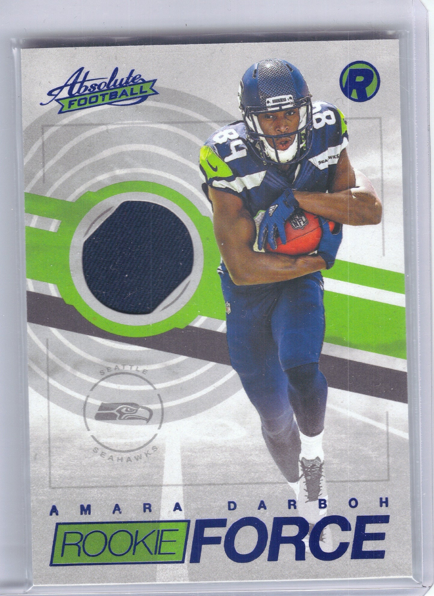 2017 Panini Absolute #20 Amara Darboh Rookie Force Red Seattle Seahawks Memorabilia