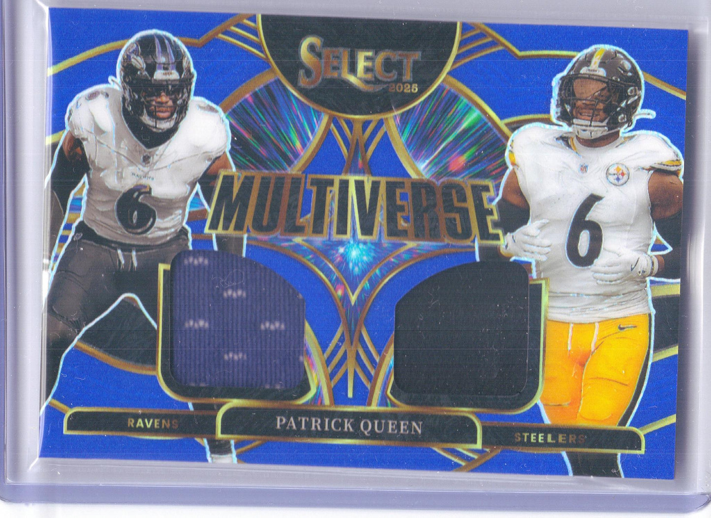 2025 Panini Select #MVJ-JCR James Conner Multiverse Jerseys Blue Prizm Pittsburgh Steelers Memorabilia
