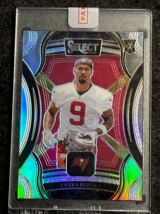2024 Panini Select #513 Emeka Egbuka Tampa Bay Buccaneers