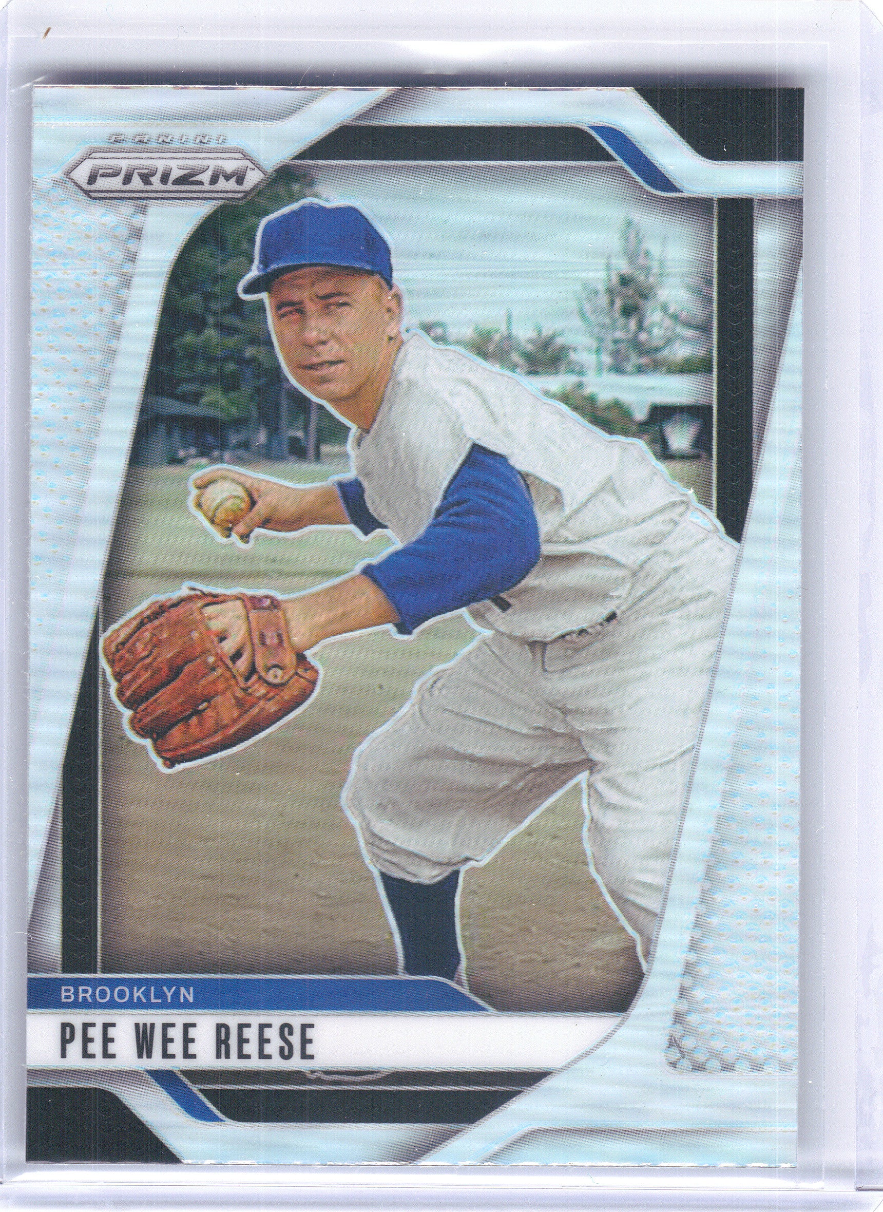 2025 Panini Prizm #11 Pee Wee Reese Silver Prizms Brooklyn Dodgers