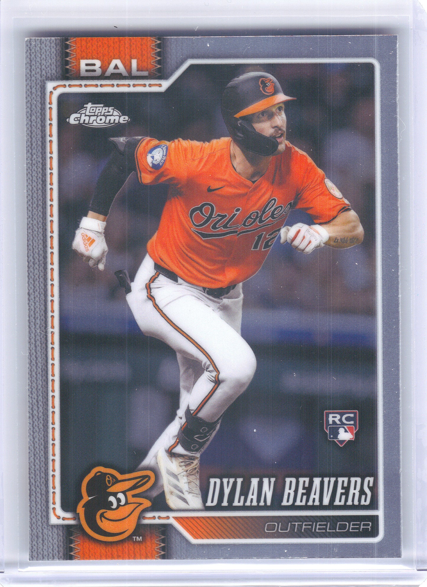 2026 Topps Chrome #218 Dylan Beavers Baltimore Orioles Rookie