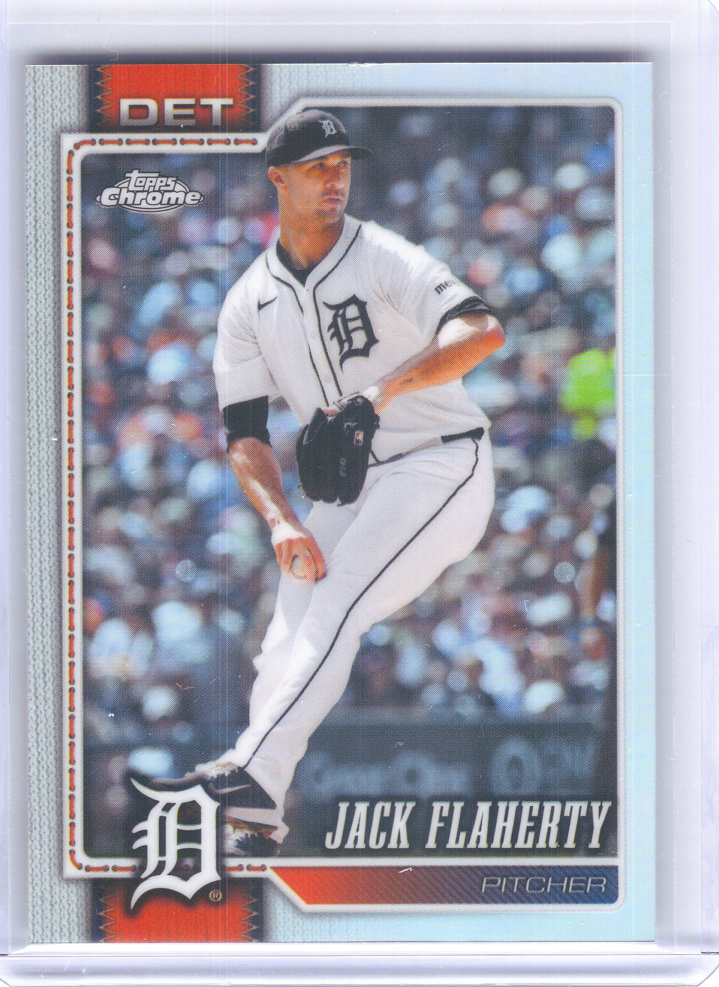 2026 Topps Chrome #14 Jack Flaherty Refractors Detroit Tigers
