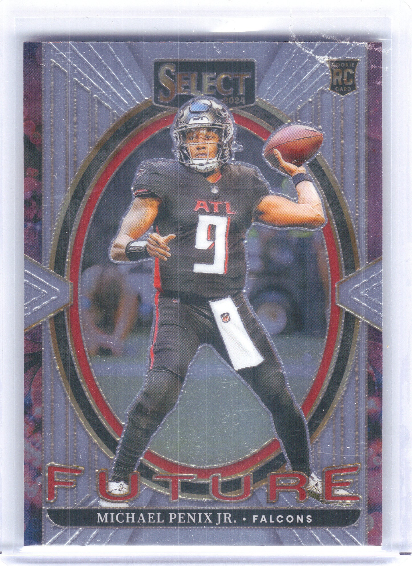 2024 Panini Select #16 Michael Penix Jr. Select Future Atlanta Falcons