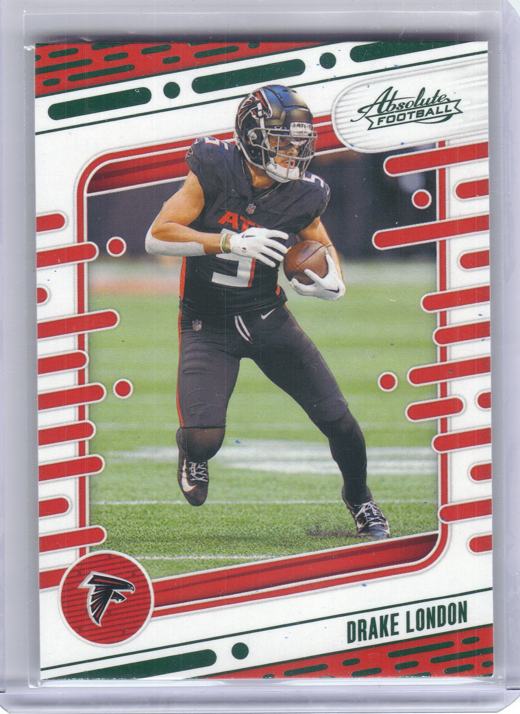 2024 Panini Absolute #6 Drake London Green Atlanta Falcons