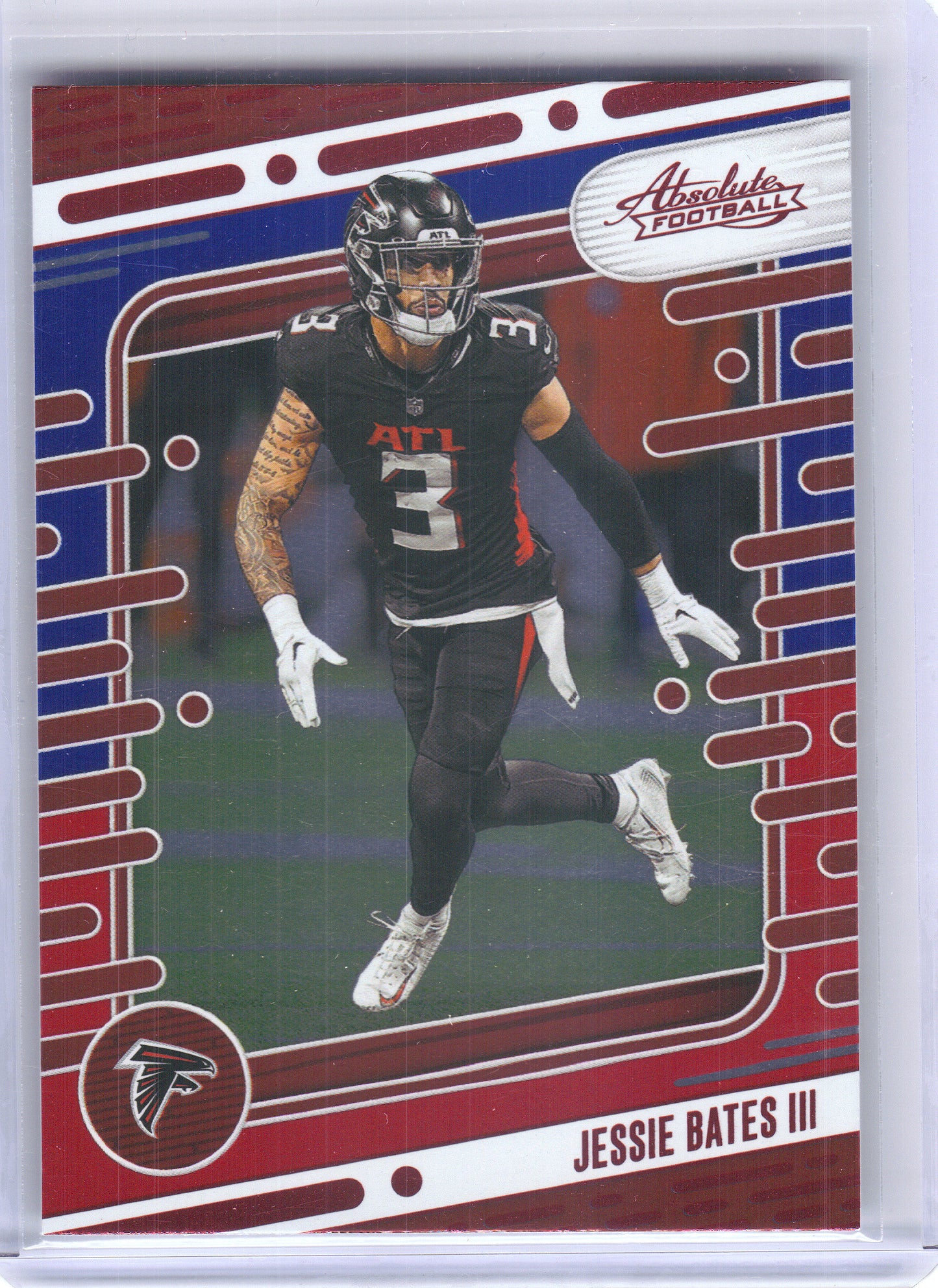 2024 Panini Absolute #7 Jessie Bates III Red and Blue Atlanta Falcons