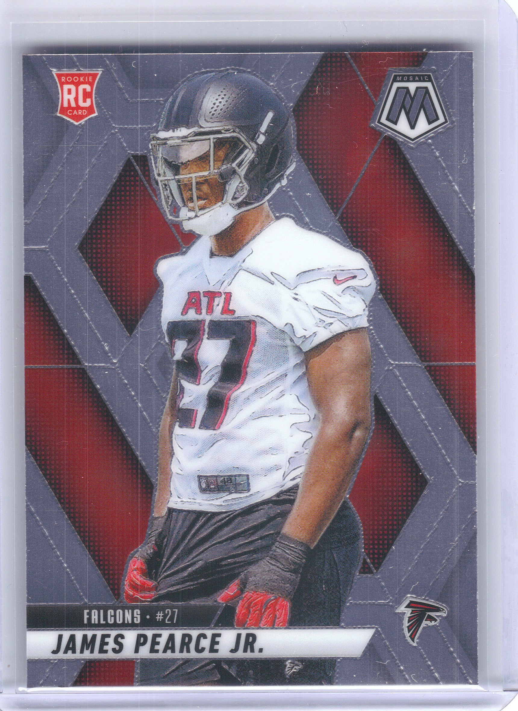 2025 Panini Mosaic #357 James Pearce Jr. Atlanta Falcons Rookie
