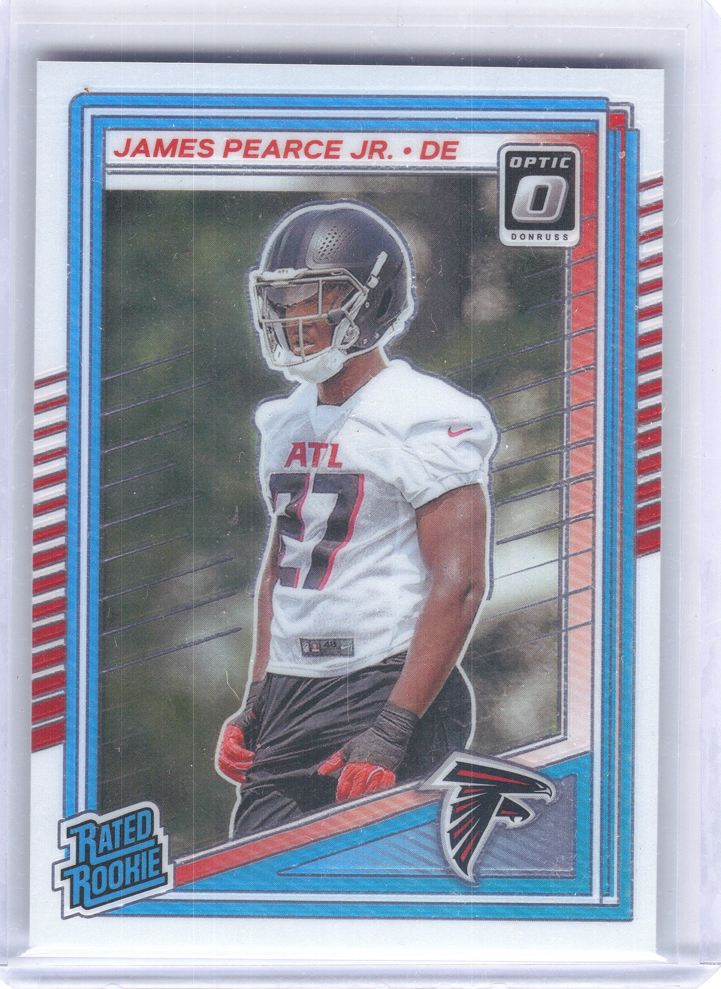 2025 Donruss Optic #240 James Pearce Jr. Atlanta Falcons Rookie