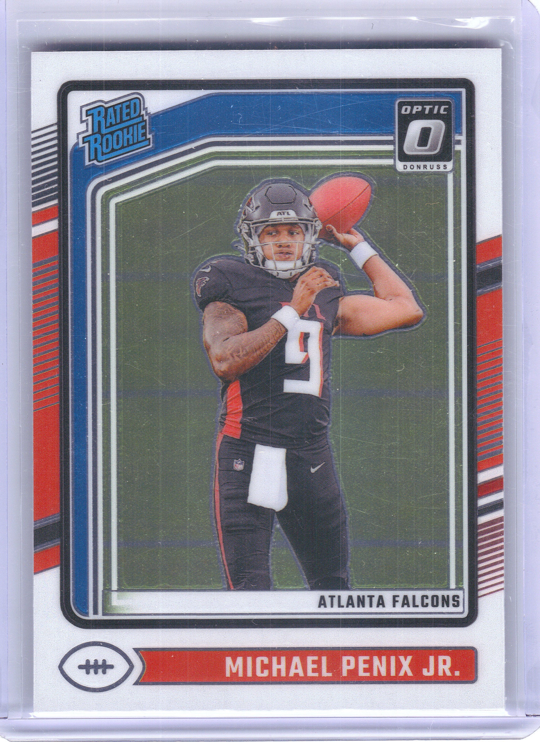 2024 Donruss Optic #279 Michael Penix Jr. Atlanta Falcons Rookie