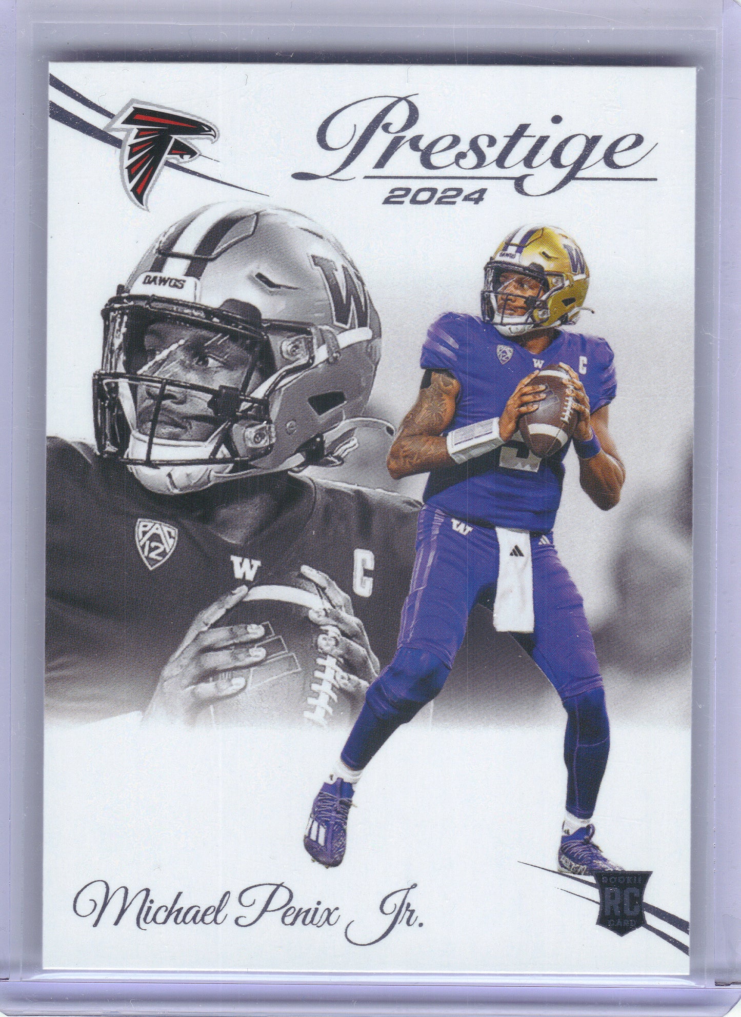 2024 Panini Prestige #335 Michael Penix Jr. Atlanta Falcons Rookie