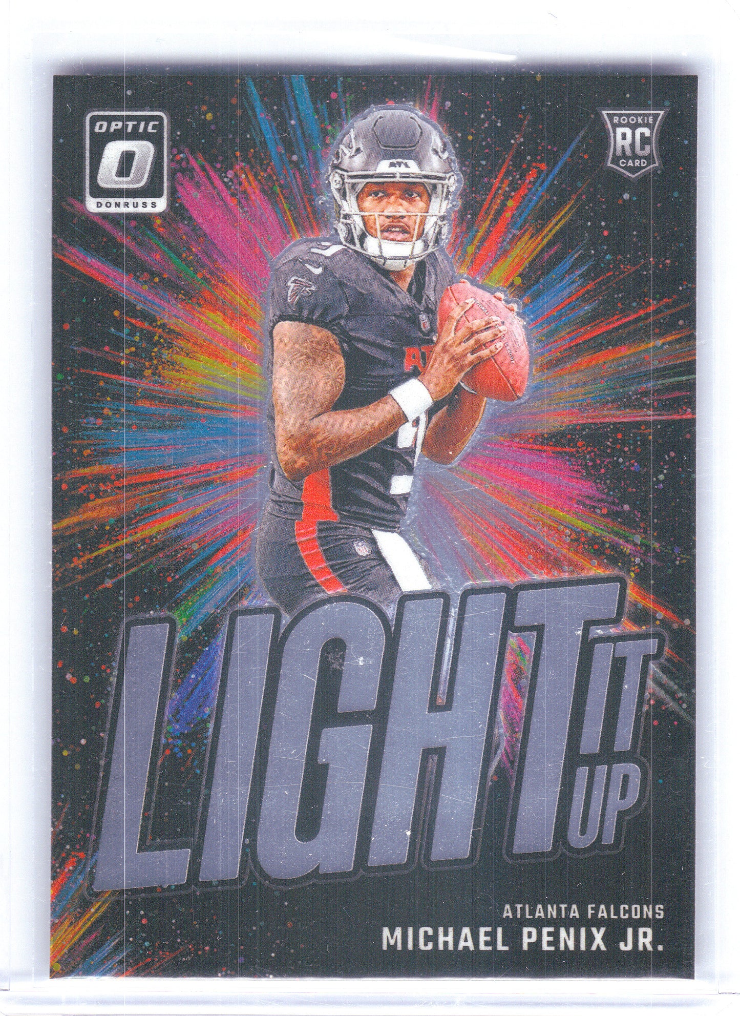 2024 Donruss Optic #14 Justin Jefferson Light It Up Minnesota Vikings