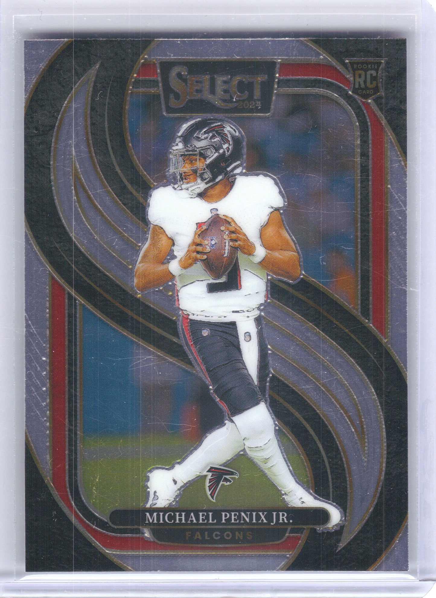 2024 Panini Select #110 Michael Penix Jr. Atlanta Falcons Rookie
