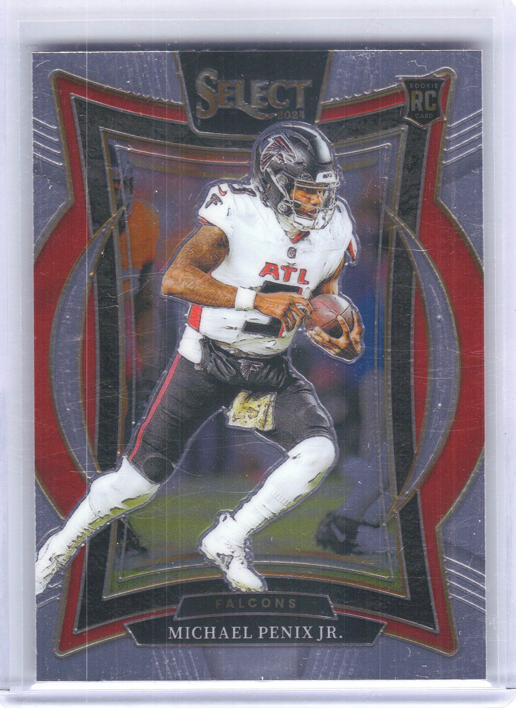 2024 Panini Select #80 Michael Penix Jr. Atlanta Falcons Rookie