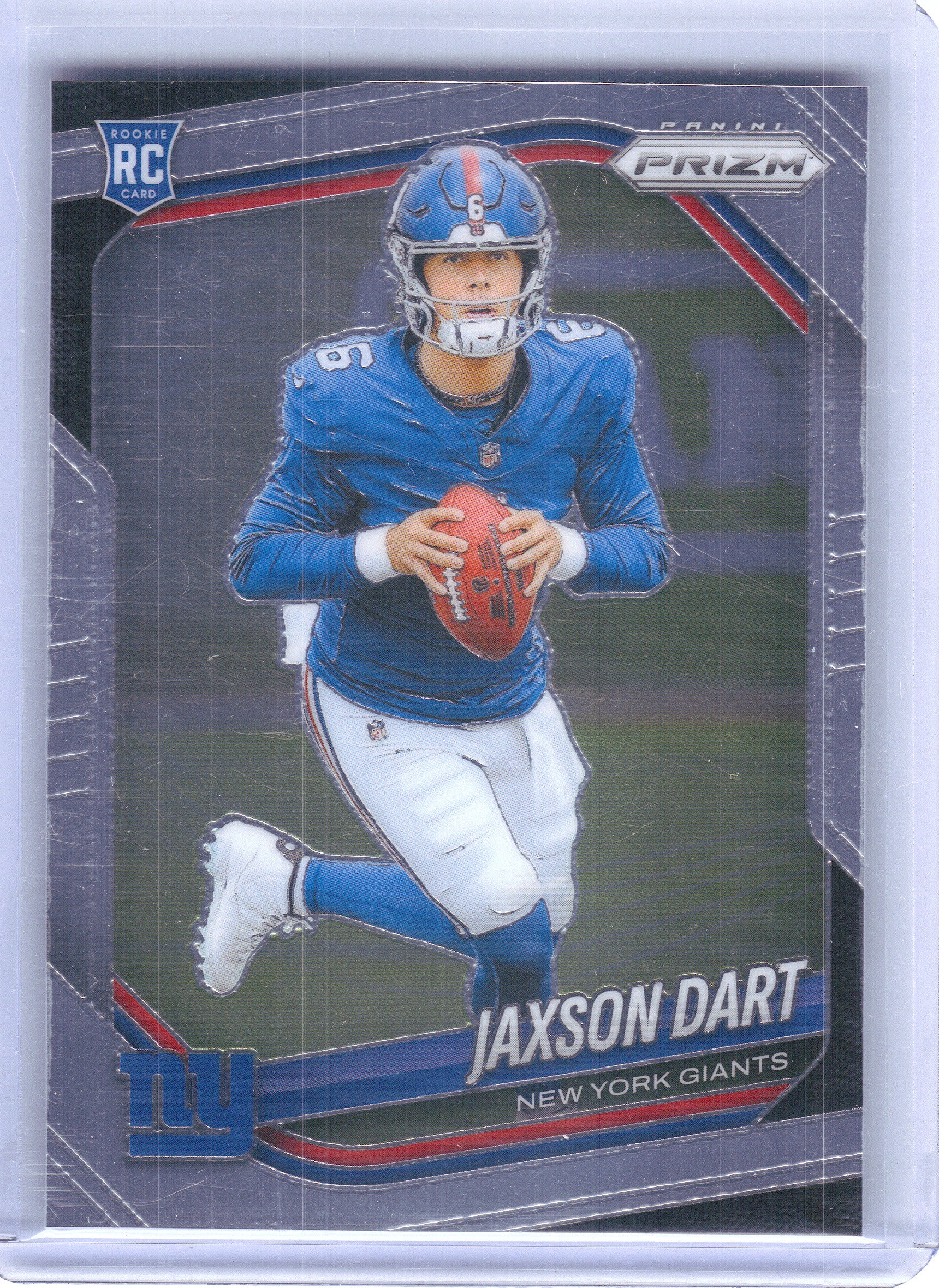 2025 Panini Prizm #332 Jaxson Dart New York Giants Rookie