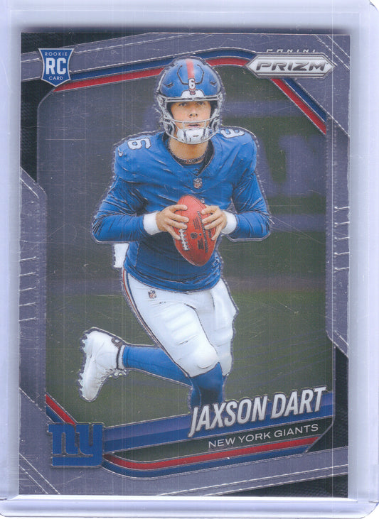 2025 Panini Prizm #332 Jaxson Dart New York Giants Rookie
