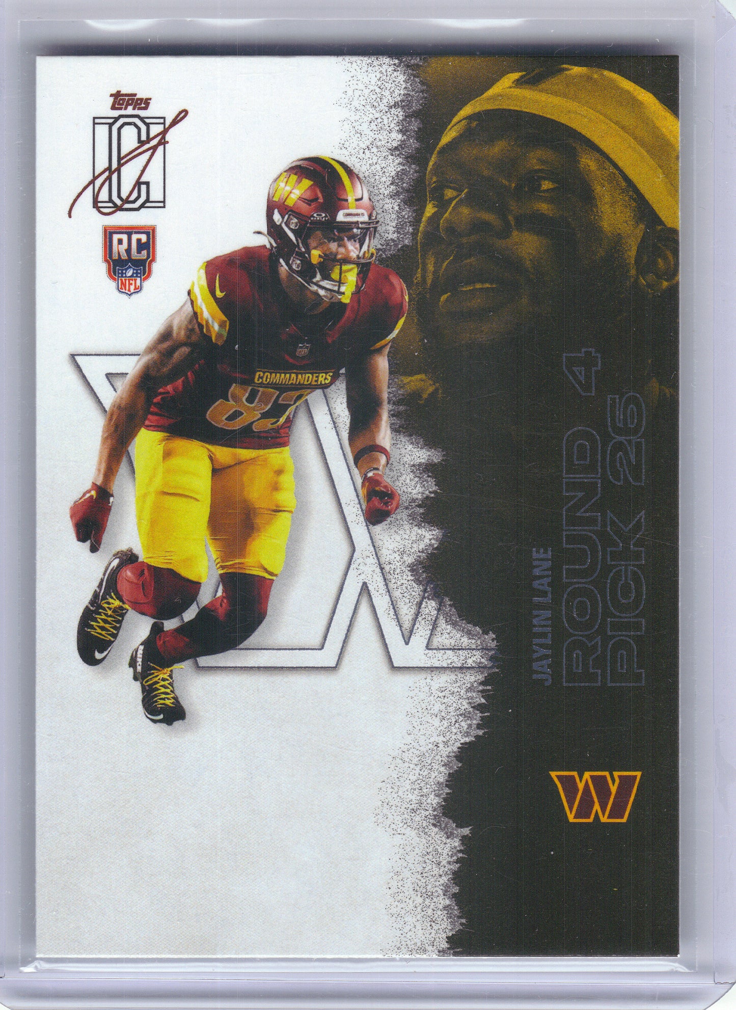 2025 Topps Signature Class #231 Jaylin Lane Washington Commanders Rookie