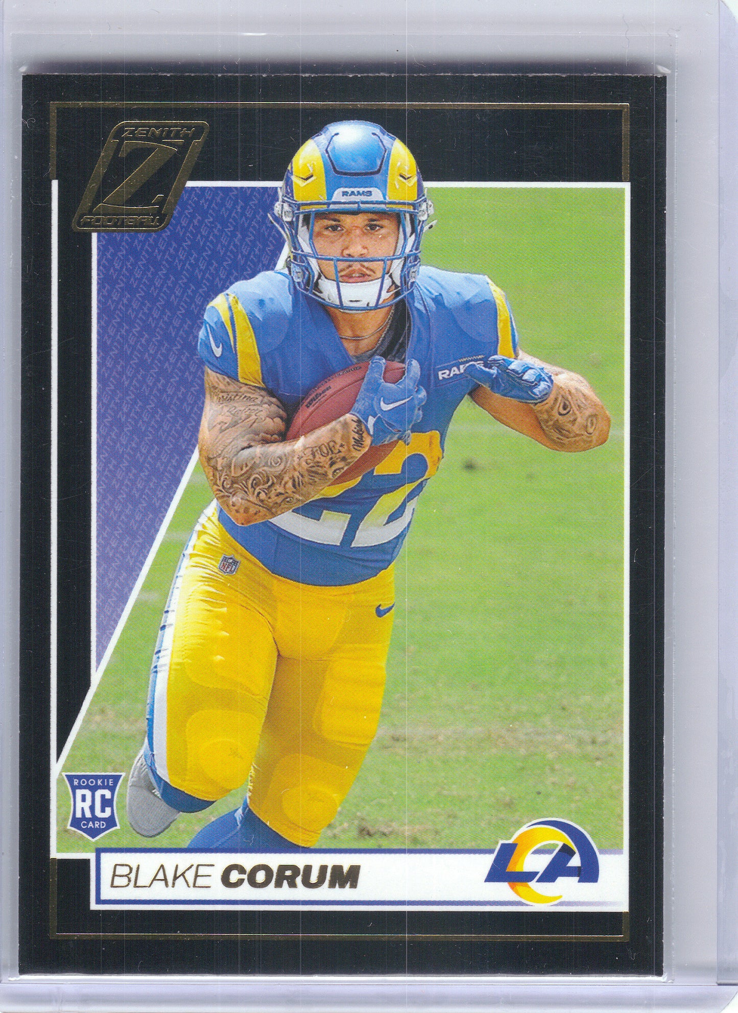 2024 Panini Zenith #108 Blake Corum Retail Los Angeles Rams Rookie