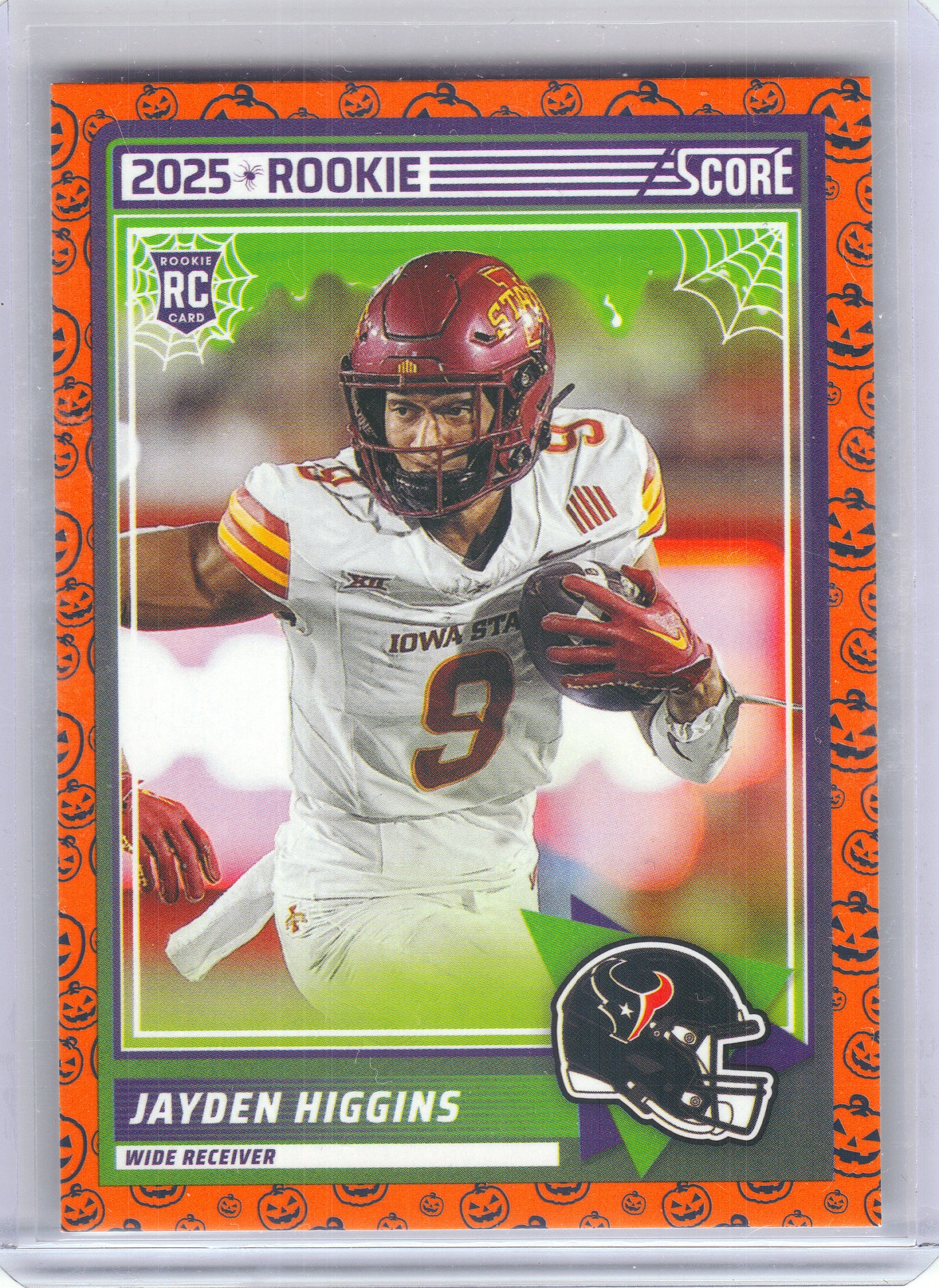 2025 Score-A-Treat #55 Jayden Higgins Houston Texans Rookie