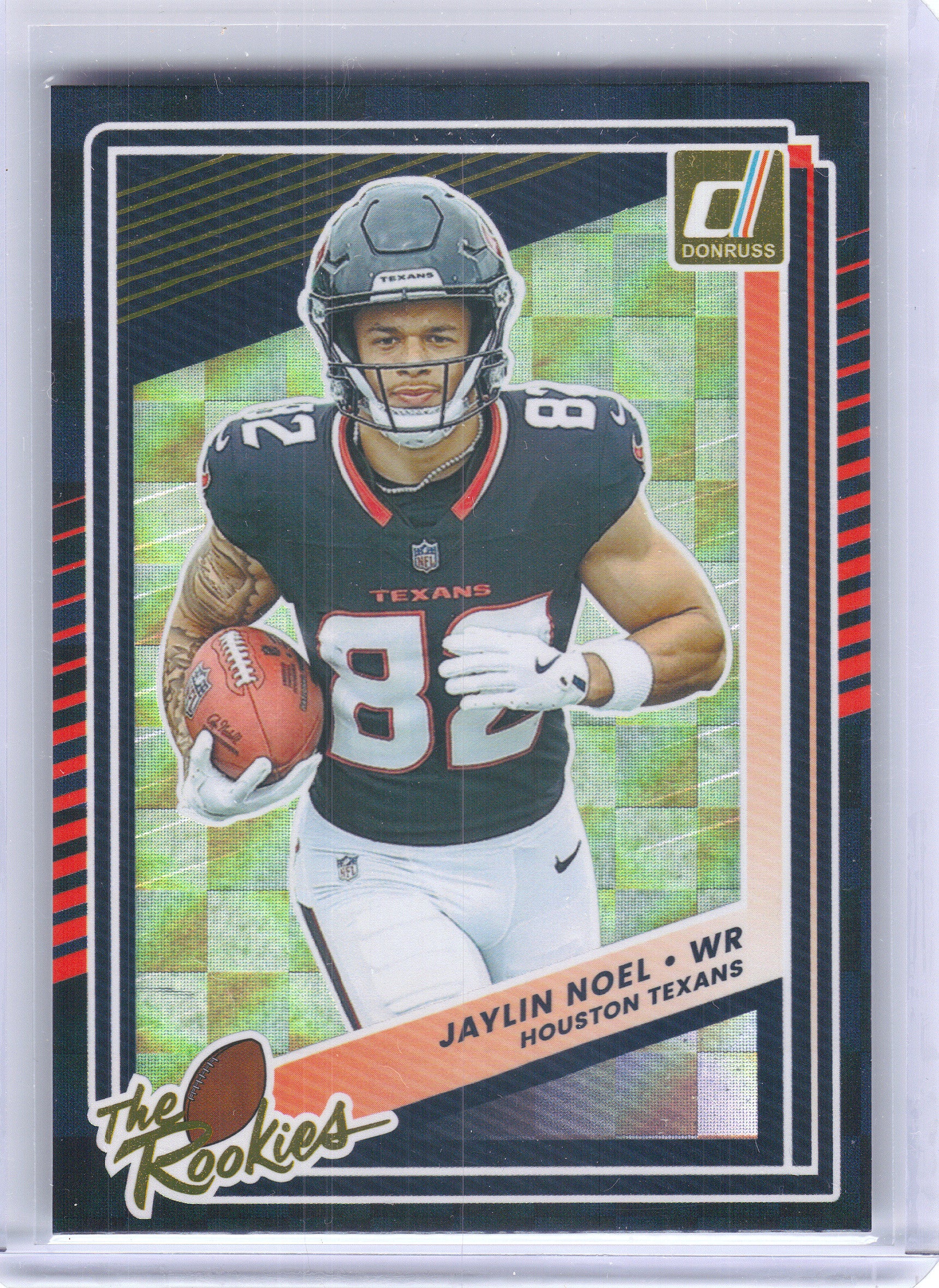 2025 Donruss #30 Jaylin Noel The Rookies Houston Texans