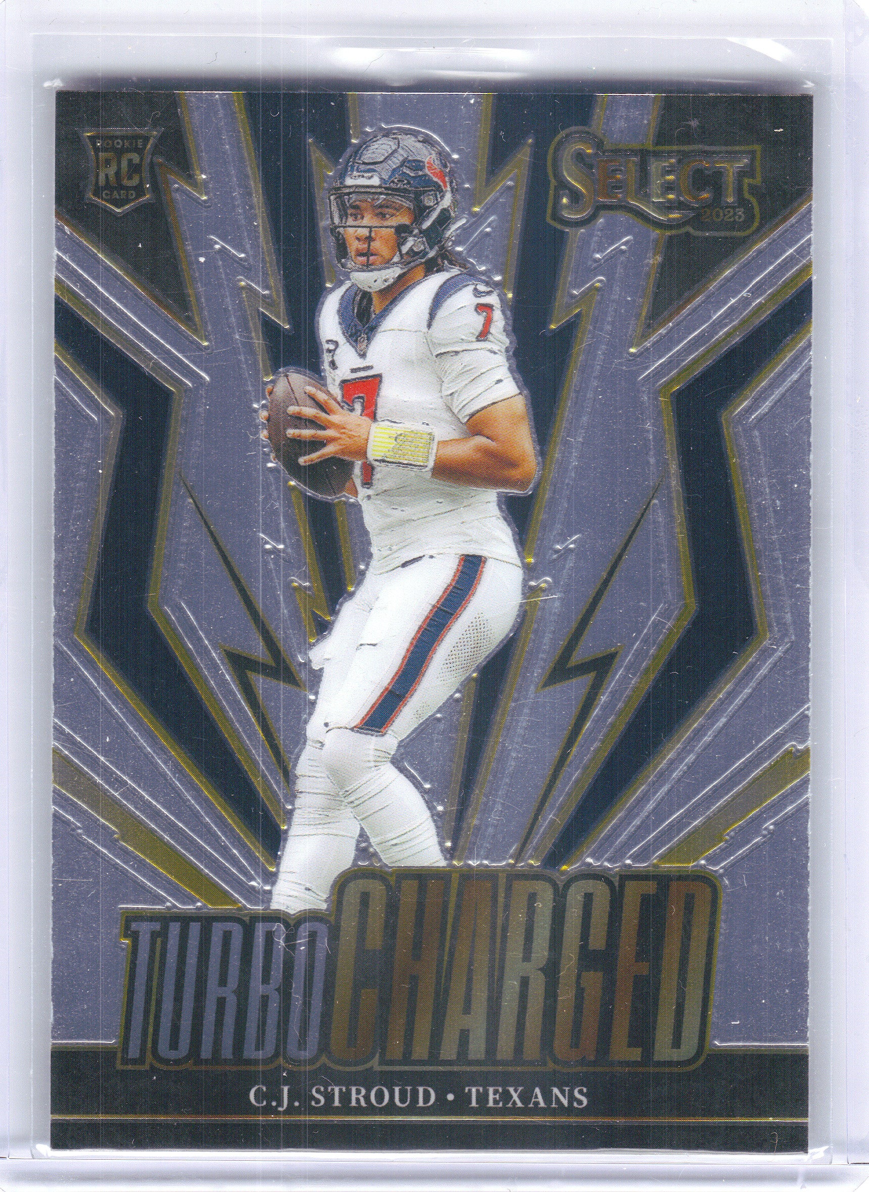 2023 Panini Select #TUR-CST C.J. Stroud Turbocharged Houston Texans