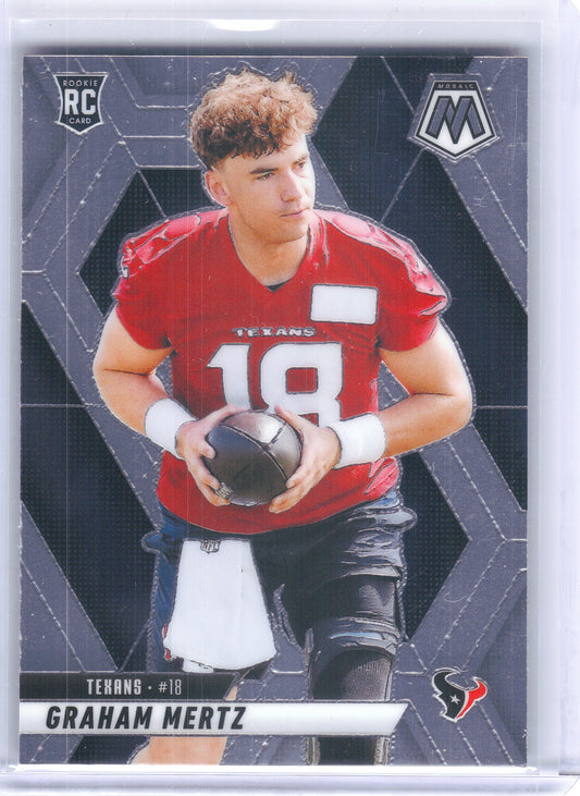 2025 Panini Mosaic #392 Graham Mertz Houston Texans Rookie