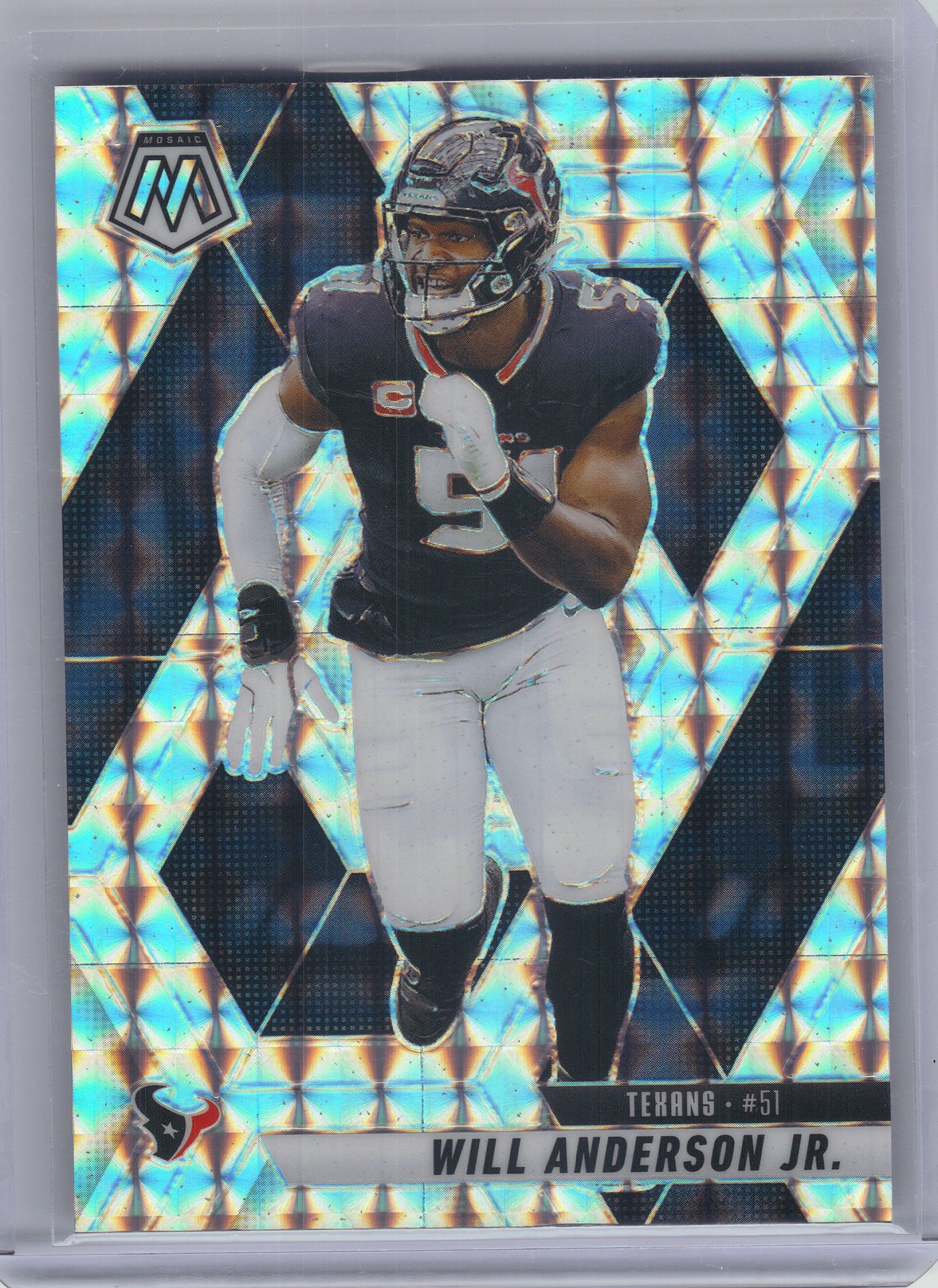 2025 Panini Mosaic #24 Will Anderson Jr. Mosaic Houston Texans