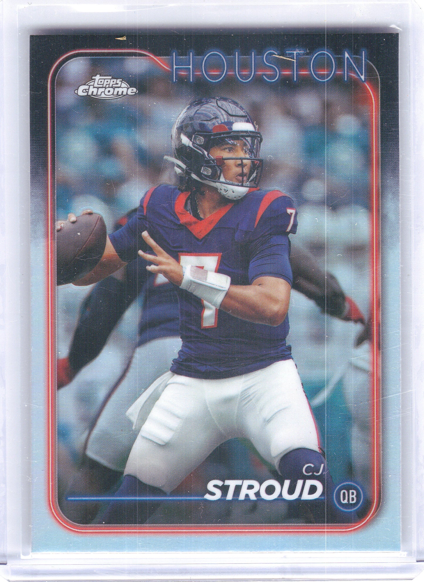 2024 Topps Chrome #83 CJ Stroud Refractor Houston Texans