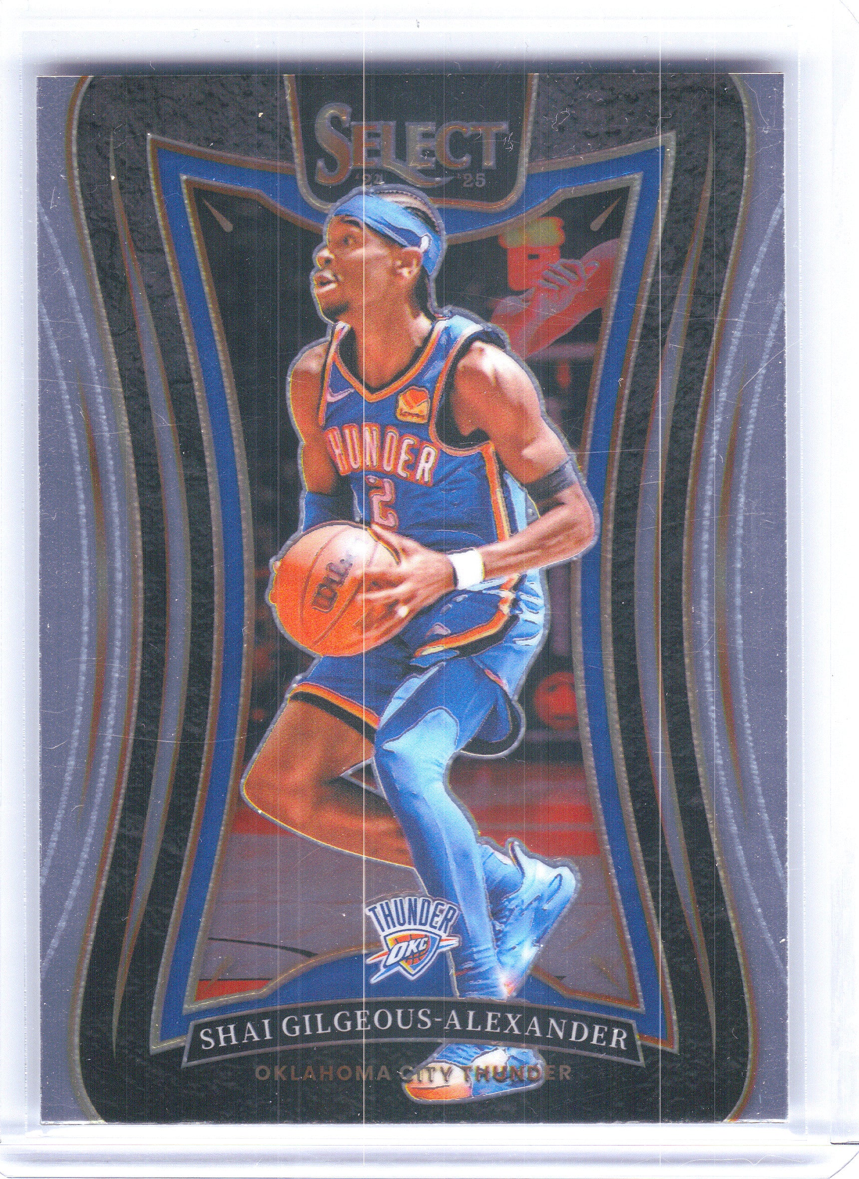 2024-25 Panini Select #319 Shai Gilgeous-Alexander Oklahoma City Thunder